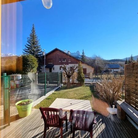 Maison + Jardin Vue Sur Les Montagnes Barcelonnette Eksteriør billede